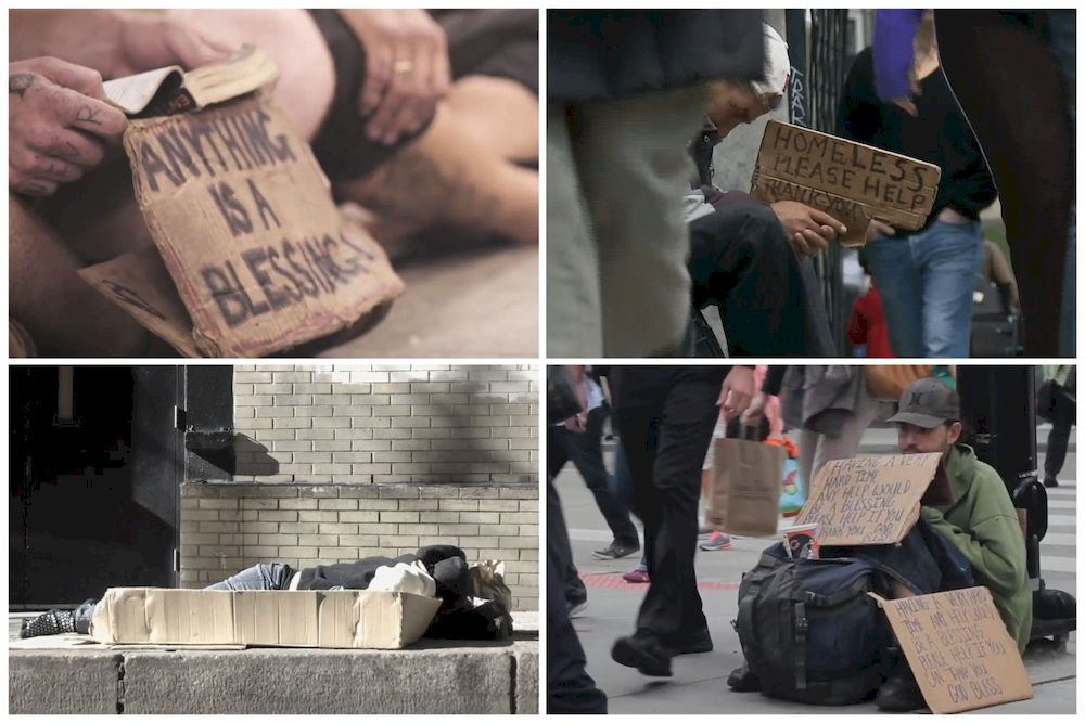 Chiến dịch “Dreams, The Homeless Castle” với Billboard làm từ bìa các-tông kêu gọi giúp đỡ người vô gia cư ở Canada