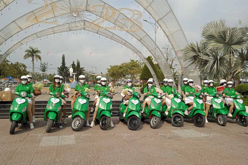 Chilly tổ chức chạy Roadshow xe máy tại Cần Thơ