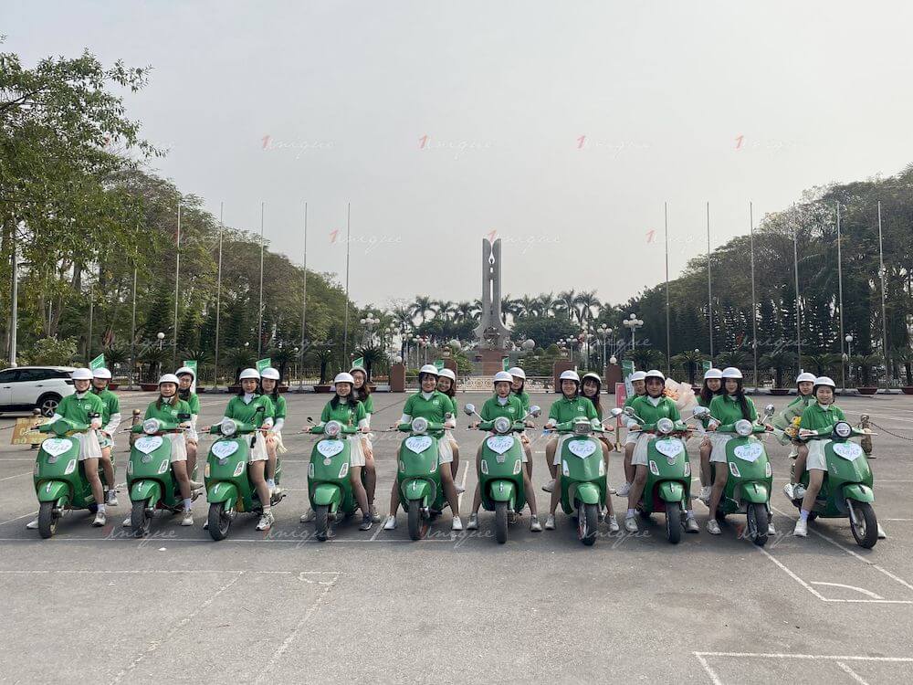 Chilly tổ chức chạy Roadshow xe máy tại Hải Phòng
