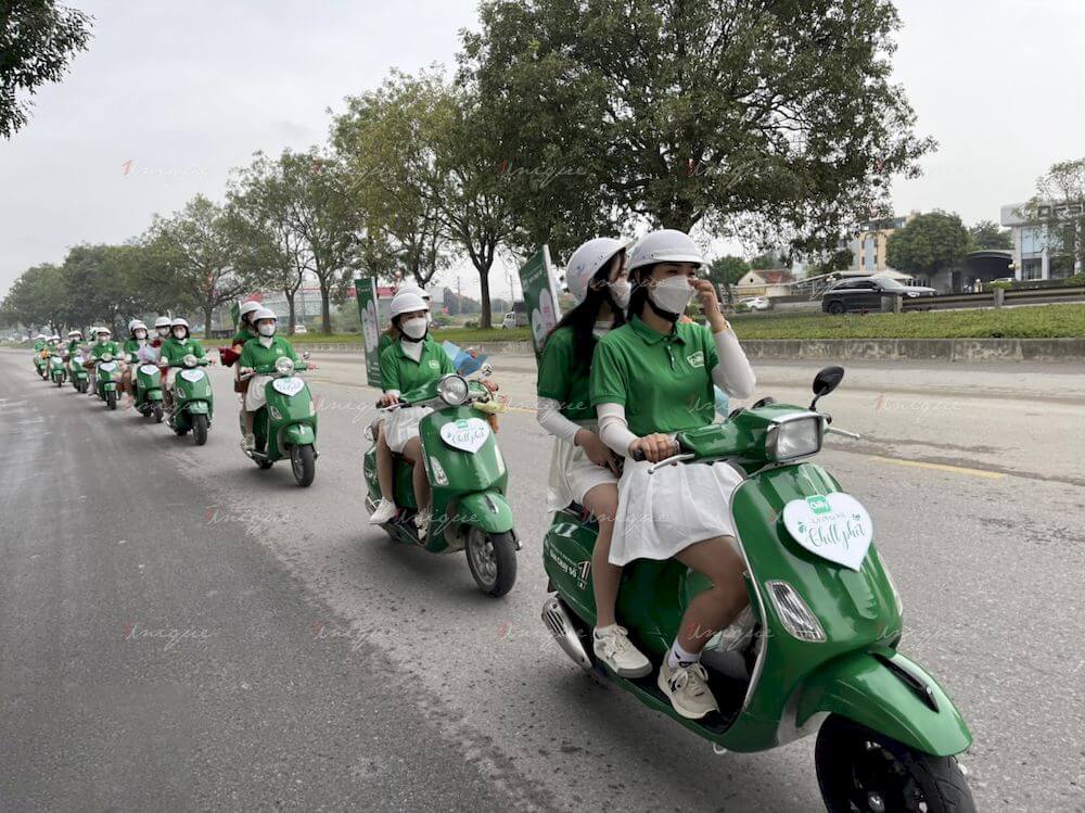 Chilly tổ chức chạy Roadshow xe máy tại Thanh Hóa