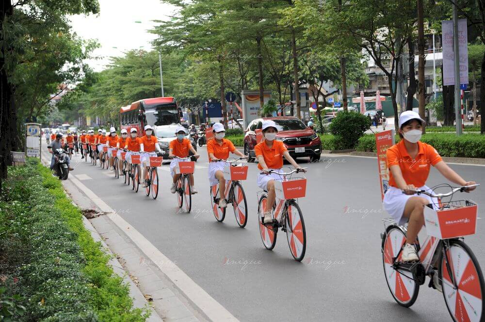Roadshow xe đạp của BRGMart tại Hà Nội