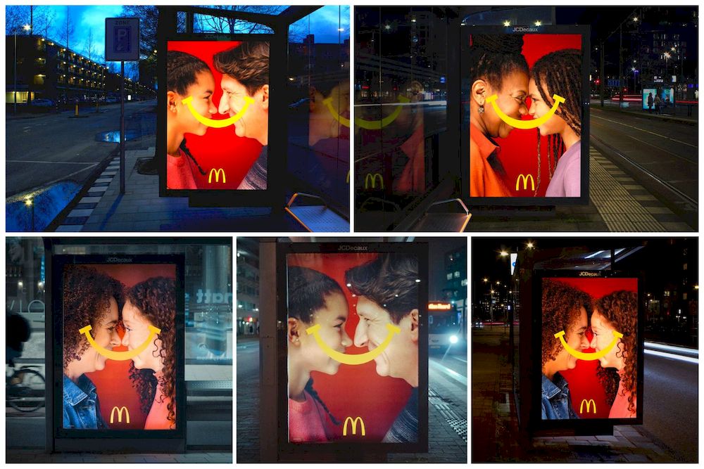 Unique Creative OOH: Chiến dịch "Family" gắn kết các gia đình của McDonalds tại Hà Lan