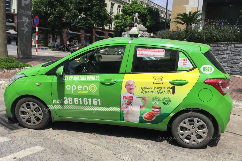công ty quảng cáo taxi
