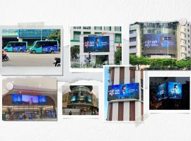 Chiến dịch quảng cáo ngoài trời (OOH quảng bá) MV Cắt đôi nỗi sầu của Tăng Duy Tân