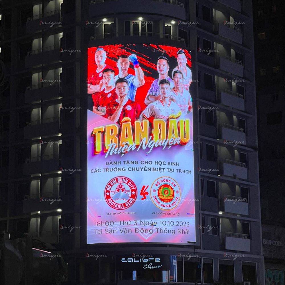 Màn hình LED quảng cáo ngoài trời tại 66 Nguyễn Huệ (Phố đi bộ Nguyễn Huệ)
