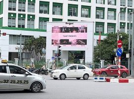 TuArt phủ sóng quảng cáo màn hình LED Trần Duy Hưng, quảng bá thương hiệu váy cưới Bella Bridal