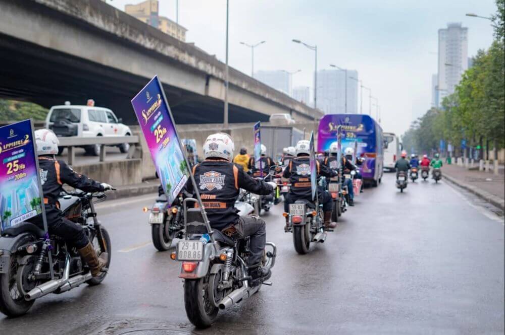 Báo giá Dịch vụ tổ chức Roadshow Motor phân khối lớn toàn quốc