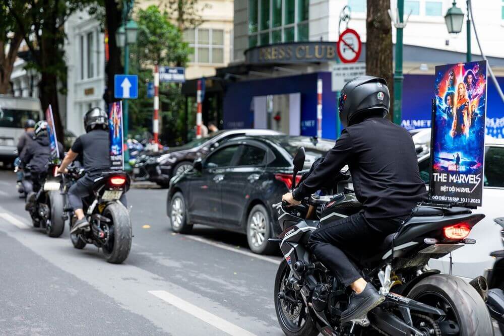 Báo giá Dịch vụ tổ chức Roadshow Motor phân khối lớn toàn quốc