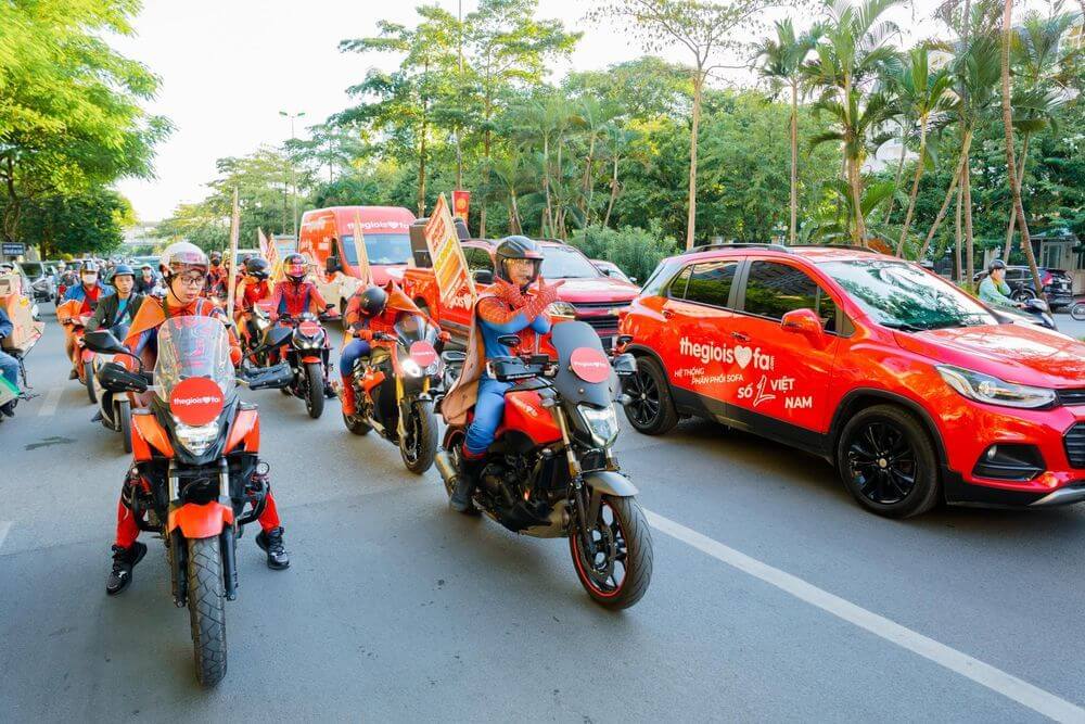 Báo giá Dịch vụ tổ chức Roadshow Motor phân khối lớn toàn quốc